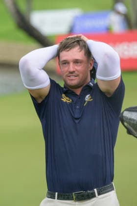 March 15, 2026, Singapore, Ingapore, Singapore: USAÃ¢â‚¬â ¢s Bryson DeChambeau wins the Singapore tournament, beating Richard T. Lee from Canada in a pne hole tie-breaker on the 18th hole. Final Round of the LIV Golf in Singapore Singapore Singapore - ZUMAr144 20260315_zap_r144_032 Copyright: xJaynexRussellx