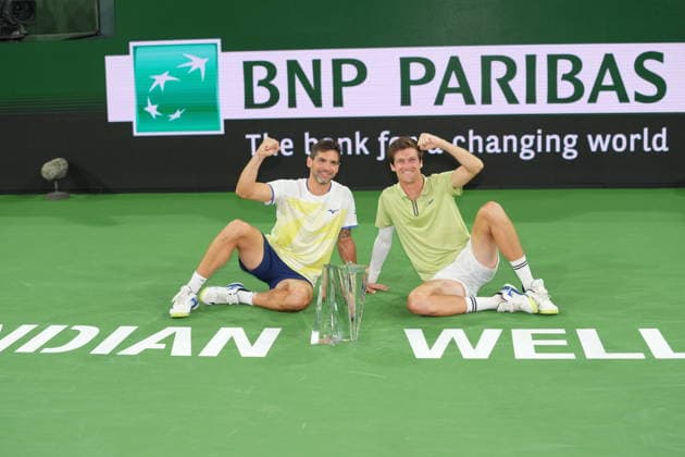 Tennis, ATP tournament in Indian Wells, doubles final