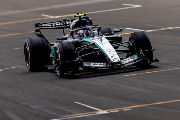 SHANGHAI Formula 1 driver Kimi Antonelli of Mercedes AMG Petronas Formula One Team during the Formula 1 China Shanghai race at the Shanghai International Circuit on March 15, 2025 in Shanghai, China Photo by DeFodi Images