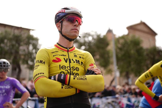 Van Aert Wout Of Team Visma Lease A Bike during the 142-kilometer Stage 7 of the Tirreno-Adriatico cycling race from Civitanova Marche to San Benedetto del Tronto - Italy,- Sunday , March 15, 2026. - cycling .  Copyright: xMassimoxPaolone LaPressex