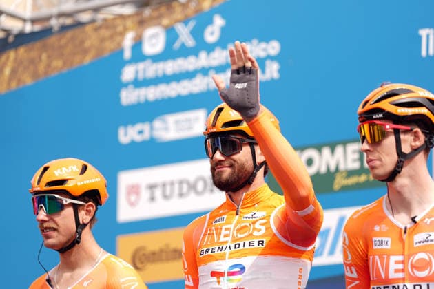 Ganna Filippo Of Ineos Grenadiers during the 142-kilometer Stage 7 of the Tirreno-Adriatico cycling race from Civitanova Marche to San Benedetto del Tronto - Italy,- Sunday , March 15, 2026. - cycling .  Copyright: xMassimoxPaolone LaPressex