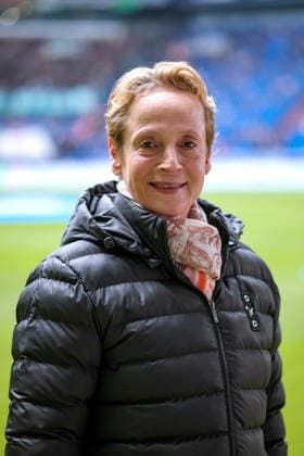 15 03 2026, Football, FC Schalke 04 Hannover 96, 26 Matchday, 2 Soccer Bundesliga, Veltins Arena Gelsenkirchen, Season 2025 2026 Isabell Werth Riding Dressage Dressage Rider Dressage Rider DFB regulations prohibit any use of photographs as image sequences and or quasi video North Rhine-Westphalia Germany