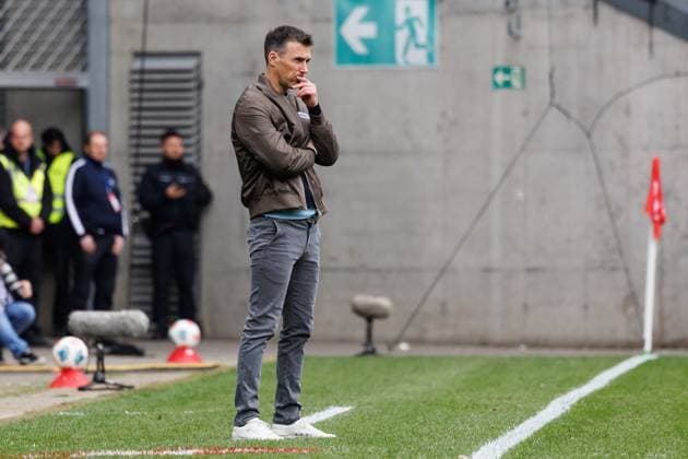 Christian Eichner Coach Karlsruher SC on the touchline, 1 FC Kaiserslautern vs Karlsruher SC, Football, 2 Bundesliga, Matchday 26, Season 2025 2026, 15 03 2026 1 FC Kaiserslautern vs Karlsruher SC, Football, 2 Bundesliga, Matchday 26, Season 2025 2026, 15 03 2026 Copyright: xEibner-Pressefoto AlexanderxNeisx EP_ANS