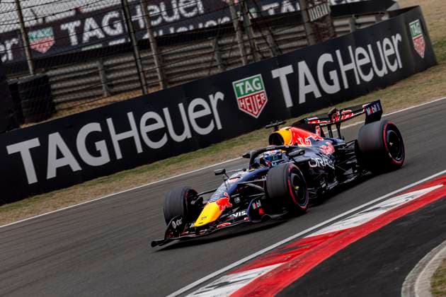 SHANGHAI Formula 1 driver Max Verstappen of Oracle Red Bull Racing during the Formula 1 China Shanghai race at the Shanghai International Circuit on March 15, 2025 in Shanghai, China Photo by DeFodi Images