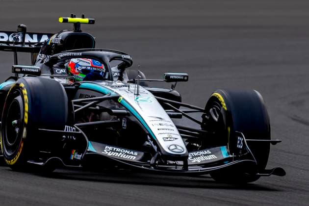 SHANGHAI Formula 1 driver Kimi Antonelli of Mercedes AMG Petronas Formula One Team during the Formula 1 China Shanghai race at the Shanghai International Circuit on March 15, 2025 in Shanghai, China Photo by DeFodi Images