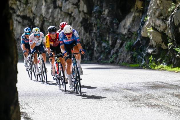 Paris Nice 2026 Stage 8 NICE, FRANCE - MARCH 15 : Marsman Tim (NED) of Alpecin Premier Tech leading the escape pack during stage 8 of the 84th edition of Paris - Nice an UCI World Tour 2.UWT cycling road race stage for Men Elite of 145 km with start in Nice and finish in Nice on March 15, 2026 in Nice, France, 15 03 2026 ( Motordriver Guy De Vuyst - Nice France  Copyright: xNicoxVereeckenx