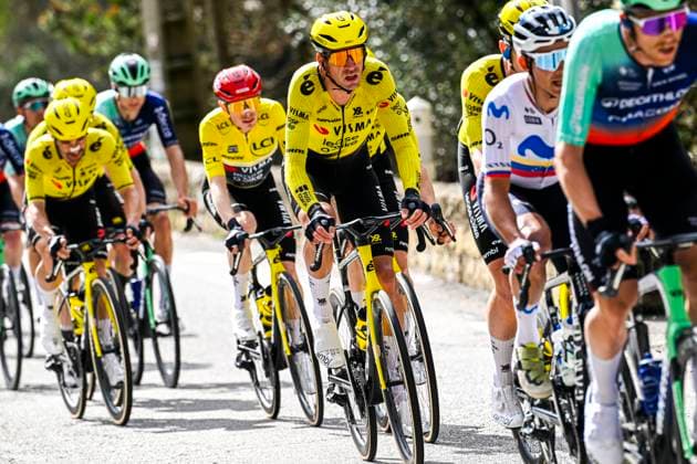 Paris Nice 2026 Stage 8 NICE, FRANCE - MARCH 15 : Armirail Bruno (FRA) of Team Visma Lease a Bike in action during stage 8 of the 84th edition of Paris - Nice an UCI World Tour 2.UWT cycling road race stage for Men Elite of 145 km with start in Nice and finish in Nice on March 15, 2026 in Nice, France, 15 03 2026 ( Motordriver Guy De Vuyst - Nice France  Copyright: xNicoxVereeckenx