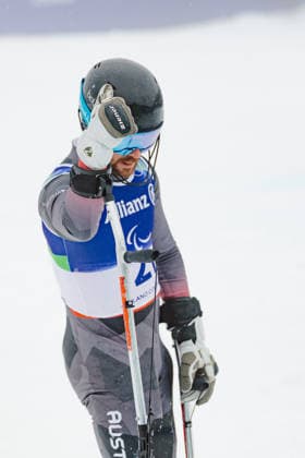 PARALYMPICS - Winter Paralympics Milano Cortina 2026 CORTINA D AMPEZZO,ITALY,15.MAR.26 - PARALYMPICS, ALPINE SKIING - Paralympic Winter games, Winterspiele,Spiele, Summer games Milano Cortina 2026, slalom, men. Image shows Thomas Grochar (AUT).  GEPAxpictures xMatthiasxTrinkl