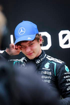 March 15, 2026, Shanghai, Shanghai, China: Mercedes-AMG Petronas Formula One Team driver ANDREA KIMI ANTONELLI becomes emotional during an interview after winning the Formula One Chinese Grand Prix at Shanghai International Circuit. Shanghai China - ZUMAh201 20260315_zsp_h201_022 Copyright: xYichinxHoux