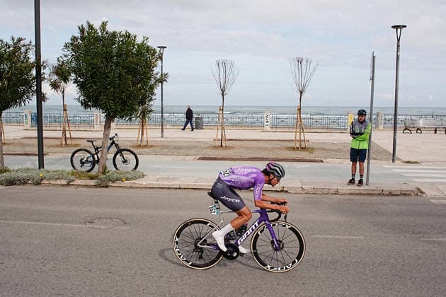 Covi Alessandro Of Team Jayco Alula during the 142-kilometer Stage 7 of the Tirreno-Adriatico cycling race from Civitanova Marche to San Benedetto del Tronto - Italy,- Sunday , March 15, 2026. - cycling .  Copyright: xMarcoxAlpozzi LaPressex