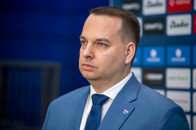EasyCredit Basketball Bundesliga 2025 2026 Syntainics MBC vs Alba Berlin Weissenfels, Germany March 15, 2026 In the picture Managing Partner Martin Geissler Weissenfels Weissenfels Stadthalle Weissenfels Saxony Anhalt Germany