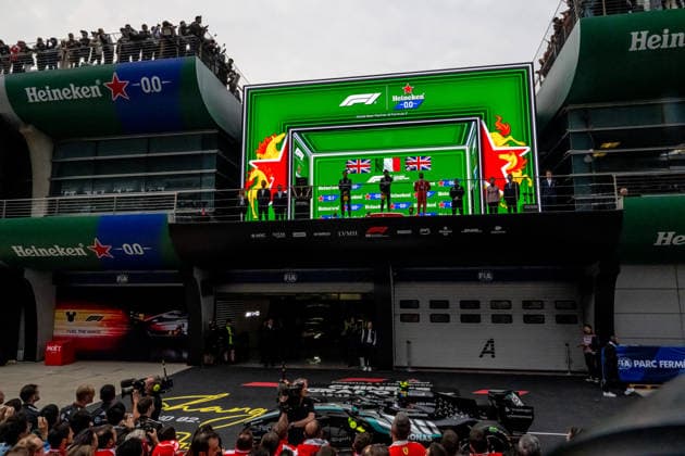 SHANGHAI, CHINA: Andrea Kimi Antonelli, racing for the Mercedes team during the 2026 Formula 1 Chinese Grand Prix at the Shanghai International Circuit in Shanghai, China