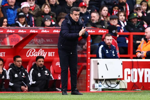 Nottingham Forest v Fulham, Premier League Fulham manager Marco Silva gestures during the Nottingham Forest v Fulham Premier League match at the City Ground, West Bridgford, England on 15 March 2026 Credit: Ryan Crockett Every Second Media Editorial use only. All images are copyright Every Second Media Limited. No images may be reproduced without prior permission. All rights reserved. Premier League and Football League images are subject to licensing agreements with Football DataCo Limited. see https: www.football-dataco.com Copyright: xIMAGO EveryxSecondxMediax ESM-1859-0033 RyanxCrockettx xEveryxSecondxMediax