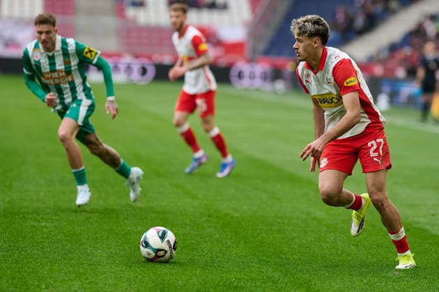 Salzburg, Austria 15 March 2026 Admiral Bundesliga 2025 2026 Sp 23 FC Red Bull Salzburg vs SK Rapid Wien In the picture Kerim Alajbegovic RB Red Bull Arena Copyright: xFotostandx xWassmuthx