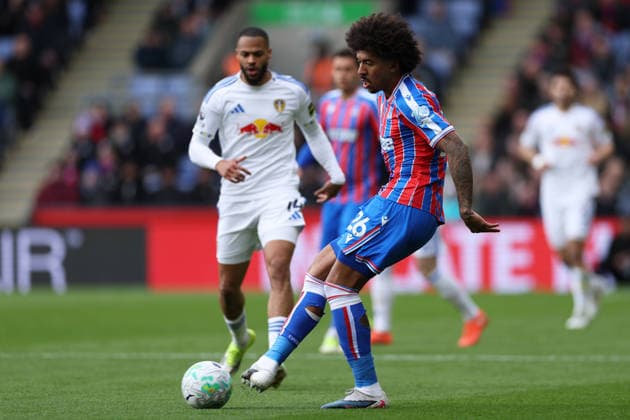 Crystal Palace v Leeds United - Premier League Chris Richards of Crystal Palace in action during the Premier League match between Crystal Palace and Leeds United at Selhurst Park, London, on March 15, 2026. London Greater London United Kingdom  Copyright: xMIxNewsx originalFilename:fletcher-crystalp260315_npvAF.jpg