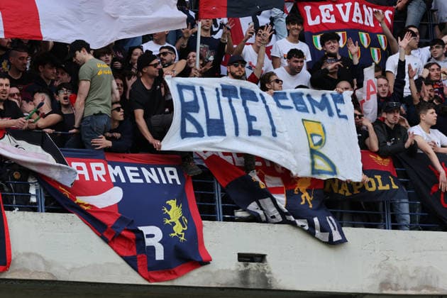 Ar Verona 15 03 2026 - campionato di calcio serie A Hellas Verona-Genoa foto Andrea Rigano Image nella foto: tifosi Genoa 