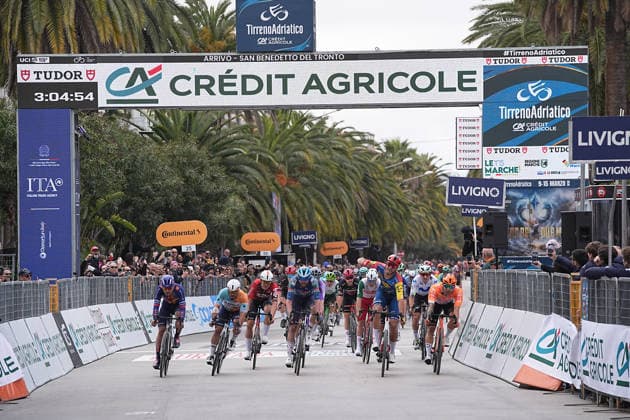Milan Jonathan Of Lidl-Trek stage winner the 142-kilometer Stage 7 of the Tirreno-Adriatico cycling race from Civitanova Marche to San Benedetto del Tronto - Italy,- Sunday , March 15, 2026. - cycling .  Copyright: xMarcoxAlpozzix