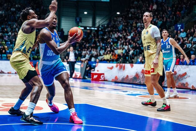 William Christmas Skyliners Frankfurt, 08 GER, Skyliners Frankfurt vs EWE Baskets Oldenburg, easycredit BBL, Bundesliga, 24 Matchday, Season 2025 2026 15 03 2026 Eibner Pressefoto Attila Ziga GER, Skyliners Frankfurt vs EWE Baskets Oldenburg, easycredit BBL, Bundesliga, 24 Matchday, Season 2025 2026 15 03 2026 Frankfurt am Main Copyright: xEibner-Pressefotox EP_AZA