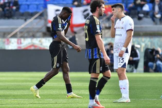 CALCIO - Serie A - Pisa SC vs Cagliari Calcio Rafiu Adekunle Durosinmi (Pisa) disappointment after red card during Pisa SC vs Cagliari Calcio, Italian soccer Serie A match in Pisa, Italy, March 15 2026 Pisa Italy  Copyright: xIPAxSport ABACAx