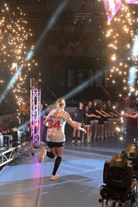 Entry into the final by Mia Ziercke HSG Bensheim Auerbach, 34 HSG Bensheim Auerbach vs BVB Borussia Dortmund Handball, Handball, Women, DHB Pokal Haushahn Final 4, Final, Season 2025 2026, 15 03 2026 HSG Bensheim Auerbach vs BVB Borussia Dortmund Handball, Handball, Women, DHB Pokal Haushahn Final 4, Final, Season 2025 2026, 15 03 2026 Stuttgart Copyright: xEibner-Pressefoto TobiasxBaurx EP_TBR