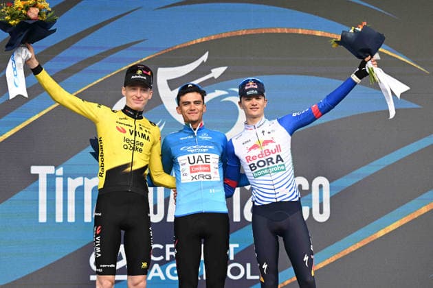 15-03-2026 Tirreno - Adriatico; Tappa 07 Civitanova Marche - San Benedetto Del Tronto; 2026, Uae Emirates - Xrg; 2026, Visma - Lease A Bike; 2026, Red Bull - Bora Hansgrohe; Del Toro Romero, Isaac; Jorgenson, Matteo; Pellizzari, Giulio; San Benedetto Del Tronto; 