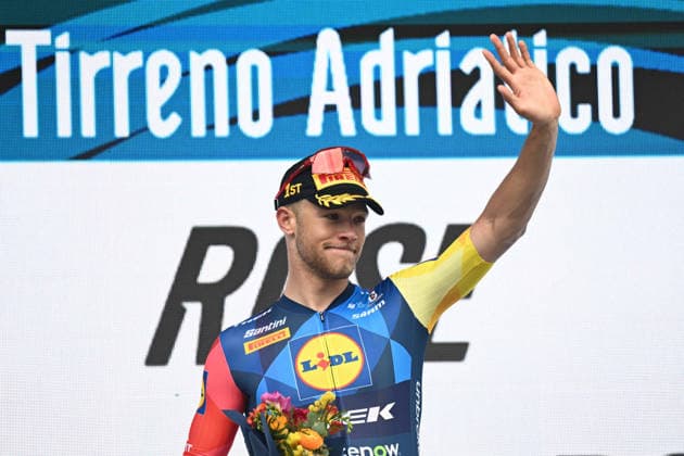 15-03-2026 Tirreno - Adriatico; Tappa 07 Civitanova Marche - San Benedetto Del Tronto; 2026, Lidl - Trek; Milan, Jonathan; San Benedetto Del Tronto; 