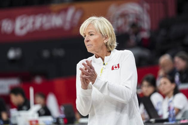 Canada v Japan - 2026 FIBA Women s Basketball World Cup qualification ISTANBUL, TURKIYE - MARCH 15: Head Coach of Canada Nell Fortner gives tactics during 2026 FIBA Women s Basketball World Cup qualification Group C match between Canada and Japan at Basketball Development Center in Istanbul, Turkiye on March 15, 2026. Beyza Comert Anadolu Istanbul Turkey. Editorial use only. Please get in touch for any other usage.  Copyright: x2026xAnadoluxBeyzaxComertx
