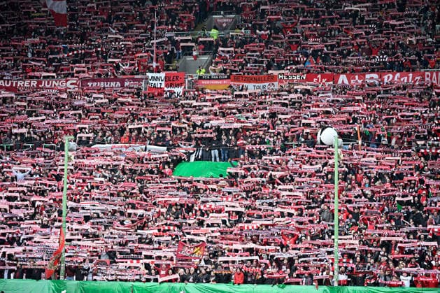 Soccer 2 Bundesliga Season 2025 26 1 FC Kaiserslautern 15 03 2026 Fritz Walter Stadion 1 FC Kaiserslautern fck Karlsruher SC ksc 3 0 Die Westkurve 1 FC Kaiserslautern