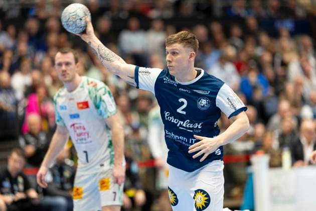 Bergischer HC vs SC Magdeburg, 15 03 2026 DUESSELDORF, GERMANY MARCH 15 Noah Beyer 2, Bergischer HC during the HBL Bundesliga match between Bergischer HC vs SC Magdeburg at Mitsubishi Electric HALLE on Matchday 25 March 15, 2026 in Duesseldorf, Germany Copyright: xBEAUTIFULxSPORTS KennyxBeelex