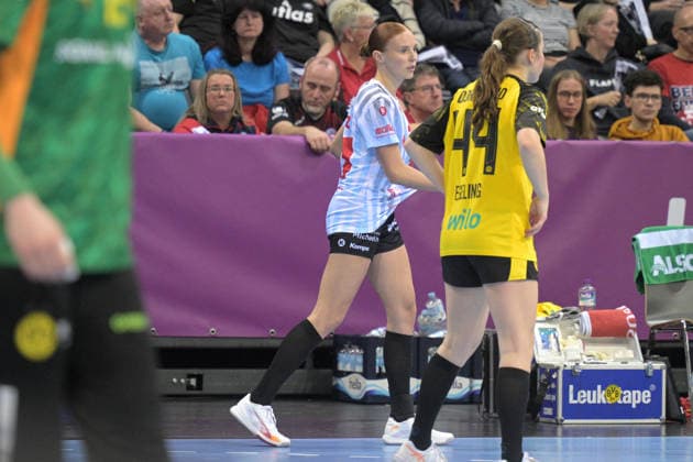 Jule Polsz HSG Bensheim Auerbach, 71 HSG Bensheim Auerbach vs BVB Borussia Dortmund Handball, Handball, Women, DHB Cup Haushahn Final 4, Final, Season 2025 2026, 15 03 2026 HSG Bensheim Auerbach vs BVB Borussia Dortmund Handball, Handball, Women, DHB Cup Haushahn Final 4, Final, Season 2025 2026, 15 03 2026 Stuttgart Copyright: xEibner-Pressefoto TobiasxBaurx EP_TBR