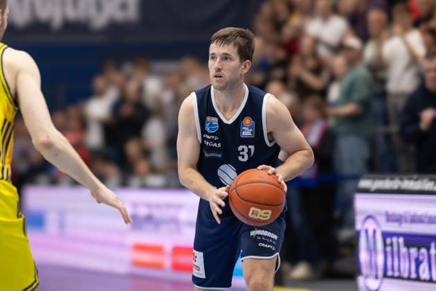 Spencer Reaves MBC, 31 , Syntainics MBC vs ALBA BERLIN, Basketball, 1 Bundesliga, Men, 24 Matchday, Season 2025 26, 15 03 2026 Weißenfels Stadthalle Sachsen Anhalt Germany