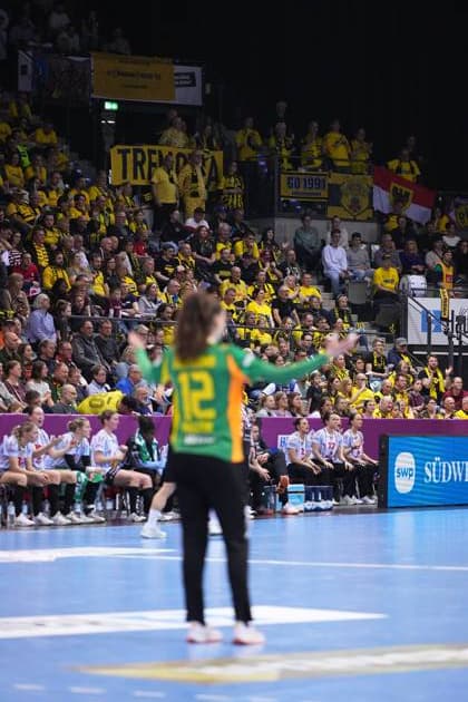 Fan Scene Haushahn Final4 Final HSG Bensheim Auerbach vs Borussia Dortmund Copyright: xspeedshotx