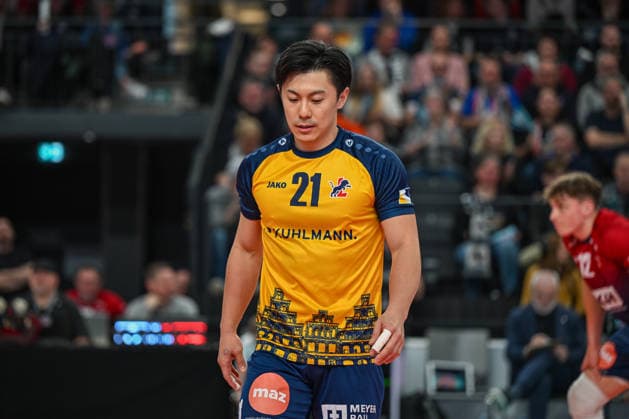 15 03 2026, xdobgx, Volleyball Volleyball Bundesliga VBL, SVG Lüneburg ASV Dachau v l Sho Takahashi SVG Lüneburg, 21 Portrait, Portraet, single image