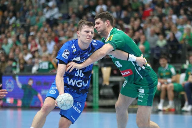 Handball, HBL, SC DHfK Leipzig - TVB 1898 Stuttgart