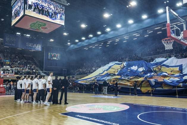 , GER, Rostock Seawolves vs NINERS Chemnitz, easycredit BBL, Basketball, Bundesliga, 24 Matchday, Season 2025 2026, 15 03 2026 GER, Rostock Seawolves vs NINERS Chemnitz, easycredit BBL, Basketball, Bundesliga, 24 Matchday, Season 2025 2026, 15 03 2026 Rostock Copyright: xEibner-Pressefoto DenverxEhrlichx EP_DEH