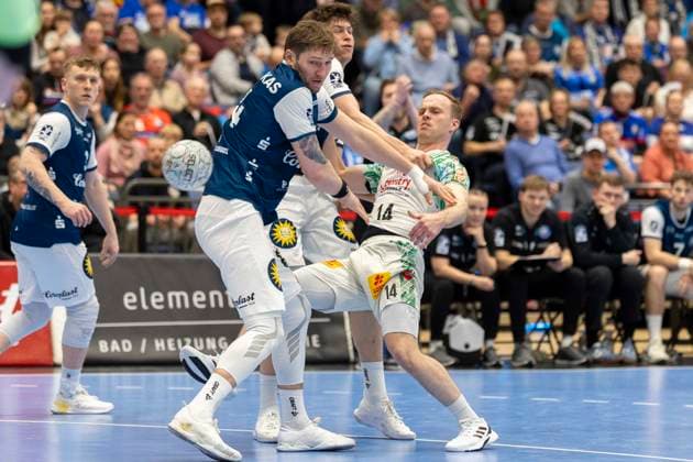 Bergischer HC vs SC Magdeburg, 15 03 2026 DUESSELDORF, GERMANY MARCH 15 Omar Ingi Magnusson 14, SC Magdeburg during the HBL Bundesliga match between Bergischer HC vs SC Magdeburg at Mitsubishi Electric HALLE on Matchday 25 March 15, 2026 in Duesseldorf, Germany Copyright: xBEAUTIFULxSPORTS KennyxBeelex