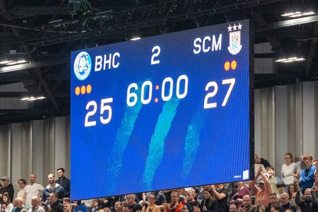 SC Magdeburg wins by a narrow margin of 27 25 against BHC Bergischer HC 06 vs SC Magdeburg, Handball, DAIKIN Handballbundesliga, 25 Matchday, Season 2025 2026, 15 03 2026 Bergischer HC 06 vs SC Magdeburg, Handball, DAIKIN Handballbundesliga, 25 Matchday, Season 2025 2026, 15 03 2026 Duesseldorf Copyright: xEibner-Pressefoto ThomasxHaeslerx EP_THR