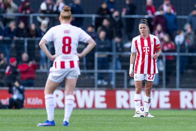 Google Pixel Womens Bundesliga 1 FC Köln FC Bayern München 15 03 2026 Laura Feiersinger 1 FC Köln, 27 on matchday 20 of the Google Pixel Womens Bundesliga in the match between 1 FC Köln and FC Bayern München on 15 03 2026 at Franz Kremer Stadium in Cologne, Germany Copyright: xBEAUTIFULxSPORTS Meuselx