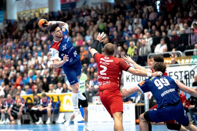Handball, 2nd HBL, HBW Balingen Weilstetten - Eulen Ludwigshafen