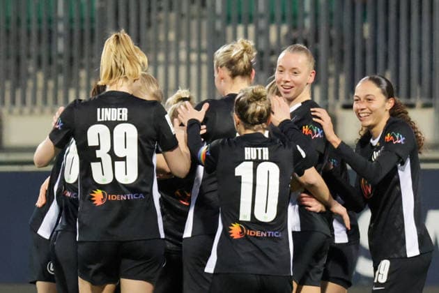 15 03 2026, xgrfx, Soccer Google Pixel Women Bundesliga, VfL Wolfsburg Bayer Leverkusen v l Tor, Janou Levels VfL Wolfsburg DFL DFB REGULATIONS PROHIBIT ANY USE OF PHOTOGRAPHS as IMAGE SEQUENCES and or QUASI VIDEO Wolfsburg