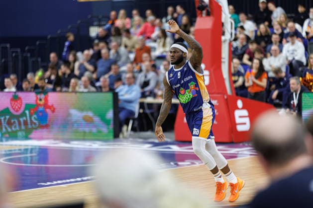 TJ Crockett Jr ROSTOCK SEAWOLVES, 00 , GER, Rostock Seawolves vs NINERS Chemnitz, easycredit BBL, Basketball, Bundesliga, 24 Matchday, Season 2025 2026, 15 03 2026 GER, Rostock Seawolves vs NINERS Chemnitz, easycredit BBL, Basketball, Bundesliga, 24 Matchday, Season 2025 2026, 15 03 2026 Rostock Copyright: xEibner-Pressefoto DenverxEhrlichx EP_DEH