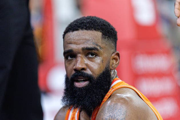 Corey Davis NINERS Chemnitz, 05 , GER, Rostock Seawolves vs NINERS Chemnitz, easycredit BBL, Basketball, Bundesliga, 24 Matchday, Season 2025 2026, 15 03 2026 GER, Rostock Seawolves vs NINERS Chemnitz, easycredit BBL, Basketball, Bundesliga, 24 Matchday, Season 2025 2026, 15 03 2026 Rostock Copyright: xEibner-Pressefoto DenverxEhrlichx EP_DEH