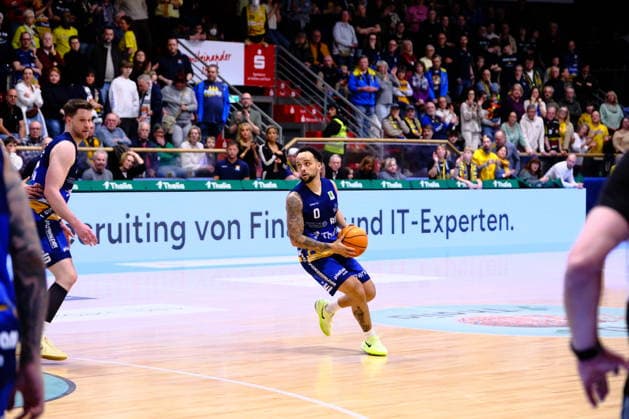 ProA Phoenix Hagen vs Nürnberg Falcons BC, Hagen, 15 03 2026, Ischelandhalle Hagen Marcus Henri Graves 0, Phoenix Hagen, PG ProA Phoenix Hagen vs Nürnberg Falcons BC, Hagen, 15 03 2026, Ischelandhalle Hagen Copyright: xBEAUTIFULxSPORTS Piepenstockx