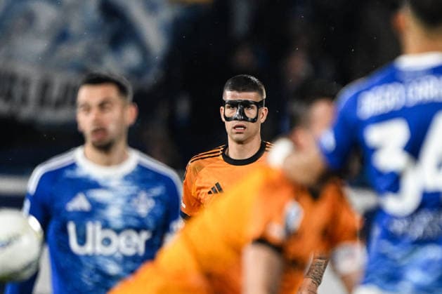 Gianluca Mancini of AS Roma looks on during the Italian Serie A football match between Calcio Como and AS Roma on March 15, 2026 at the Giuseppe Senigallia stadium in Como, Italy Photo Tiziano Ballabio  Copyright: xTizianoxBallabio IPAxSportx xipa-agency.netx xx IPA_72936370 IPA_Agency_IPA72936370