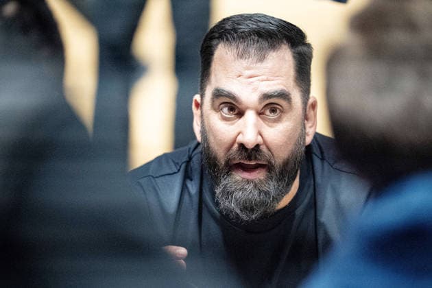 Ramon Diaz Sanchez Headcoach Basketball Loewen Braunschweig GER, Basketball Loewen Braunschweig vs VET CONCEPT Gladiators Trier, Basketball, easyCredit BBL, Week 24, Season 2025 26, 15 03 2026 GER, Basketball Loewen Braunschweig vs VET CONCEPT Gladiators Trier, Basketball, easyCredit BBL, Week 24, Season 2025 26, 15 03 2026 Braunschweig Copyright: xEibner-Pressefoto DanielxREINELTx EP_DRT
