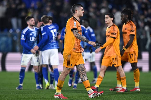 Db Como 15 03 2026 - campionato di calcio serie A Como-Roma foto Daniele Buffa Image nella foto: Gianluca Mancini 