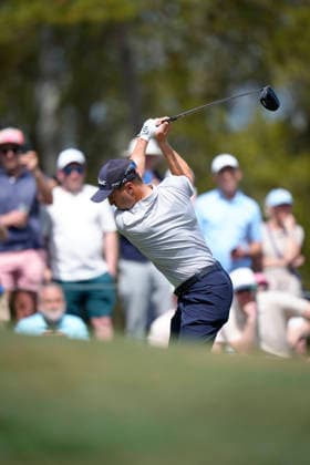 March 15, 2026, Ponte Vedra, Florida, USA: March 15, 2026, Ponte Vedra, Florida.Justin Thomas (USA) hits his tee shot on the 4th hole during the fourth round of The PLAYERS Championship at TPC Sawgrass. PGA, Golf Herren Tour 2026: The PLAYERS Championship  - ZUMAd212 20260315_zsp_d212_003 Copyright: xRichardxDolex