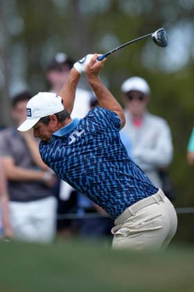 March 15, 2026, Ponte Vedra, Florida, USA: March 15, 2026, Ponte Vedra, Florida.Viktor Hovland (Norway) hits his tee shot on the 4th hole during the fourth round of The PLAYERS Championship at TPC Sawgrass. PGA, Golf Herren Tour 2026: The PLAYERS Championship  - ZUMAd212 20260315_zsp_d212_007 Copyright: xRichardxDolex