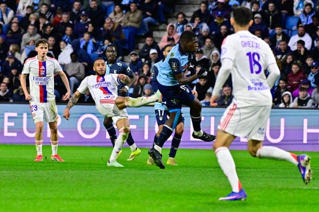 FOOTBALL : Le Havre vs Lyon - Ligue 1 - 15 03 2026 Corentin Tolisso of Lyon during the Ligue 1 match between Havre AC and Olympique Lyonnais at Stade Oceane on March 15, 2026 in Le Havre, France. ( Photo by Federico Pestellini PsnewZ ) - Le HavreFrance  Copyright: xFedericoxPestellinix