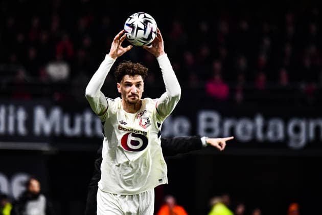FOOTBALL : Stade Rennais vs Lille OSC - Ligue 1 - JournÃ e 26 - 15 03 2026 Thomas Meunier (Lille OSC) RennesFrance  Copyright: xBaptistexAutissierx